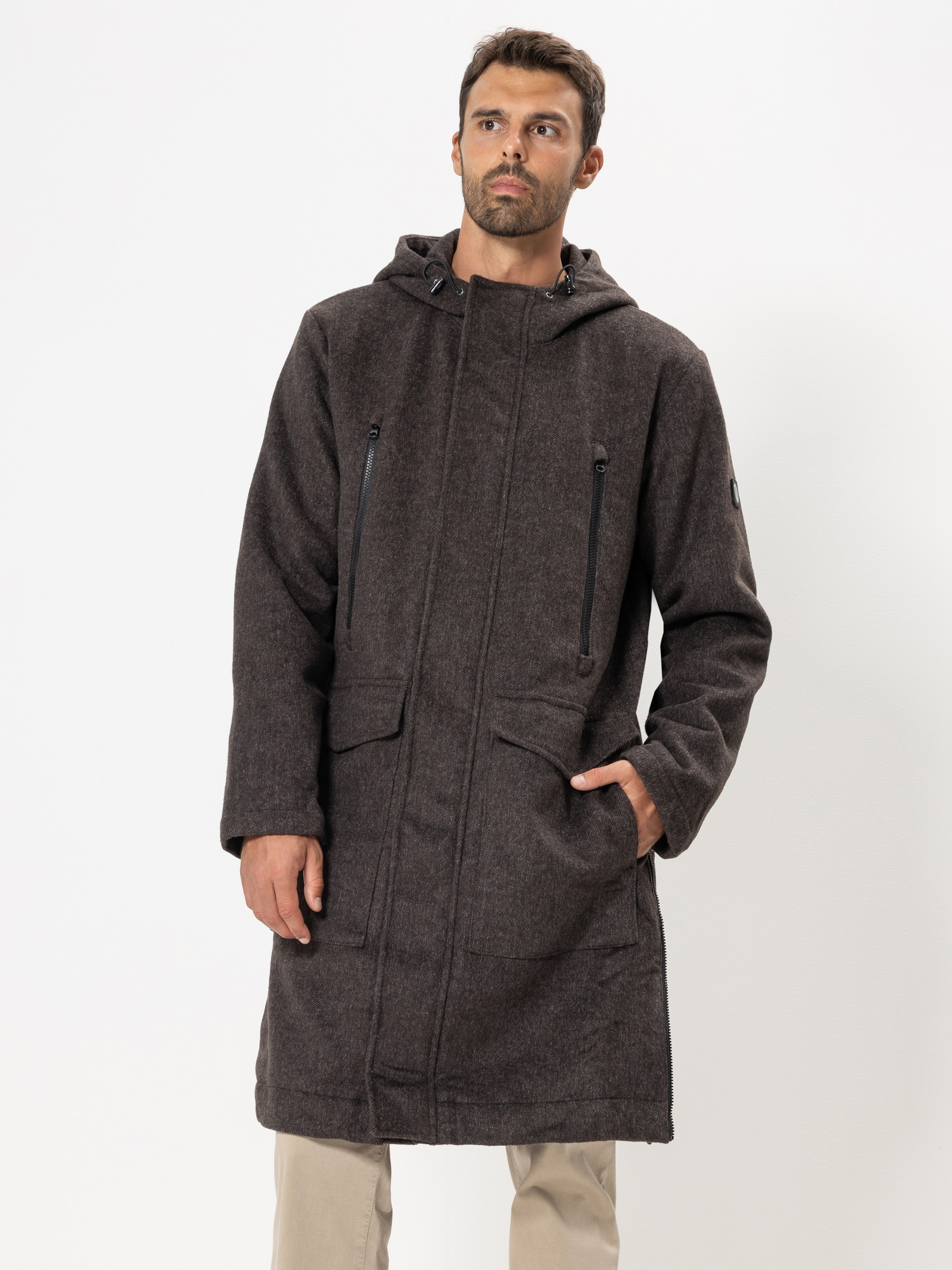 Modell Ceifer Mantel aus Woll-Mix