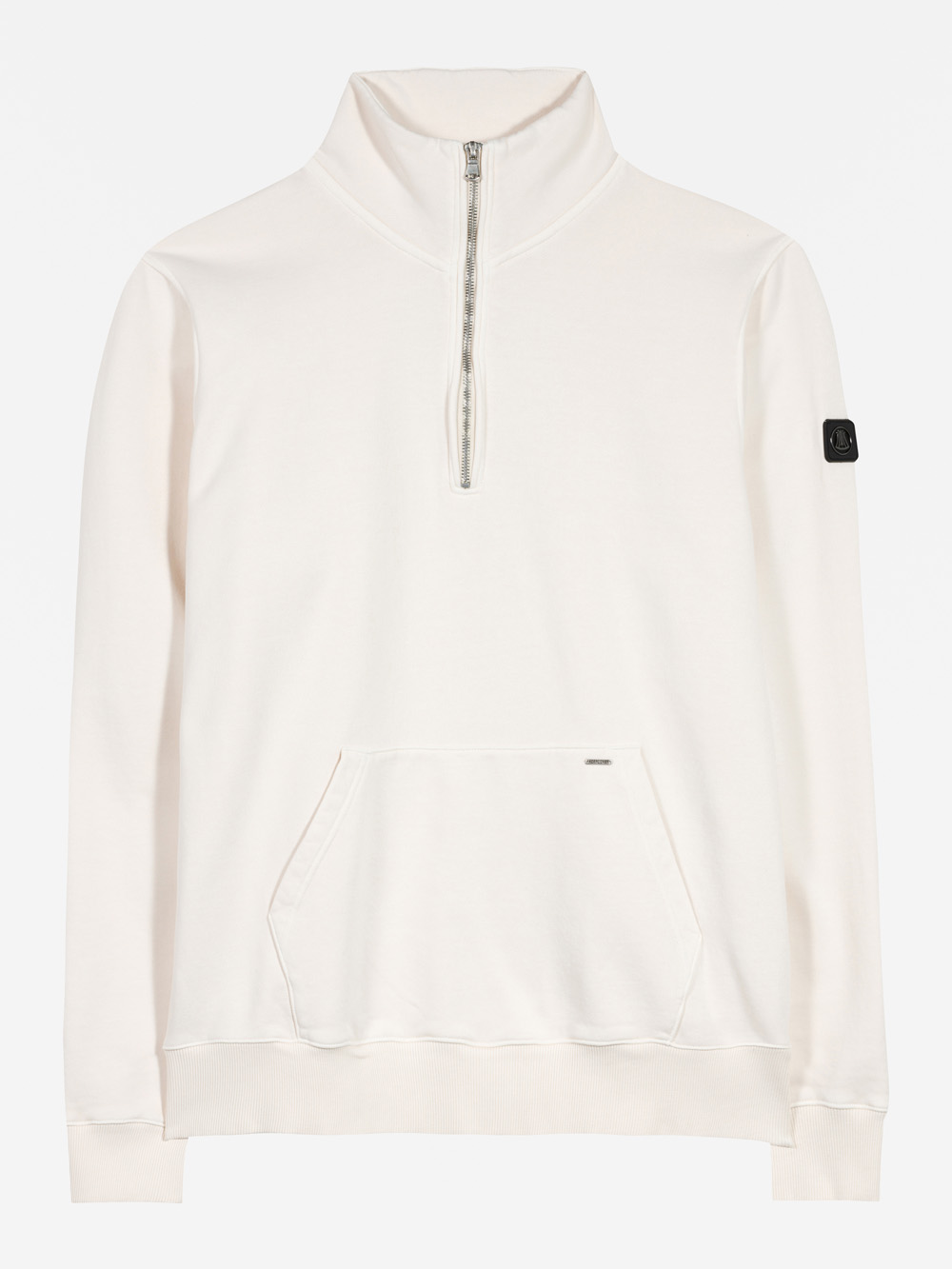 Modell Boris Sweatshirt mit Zipkragen