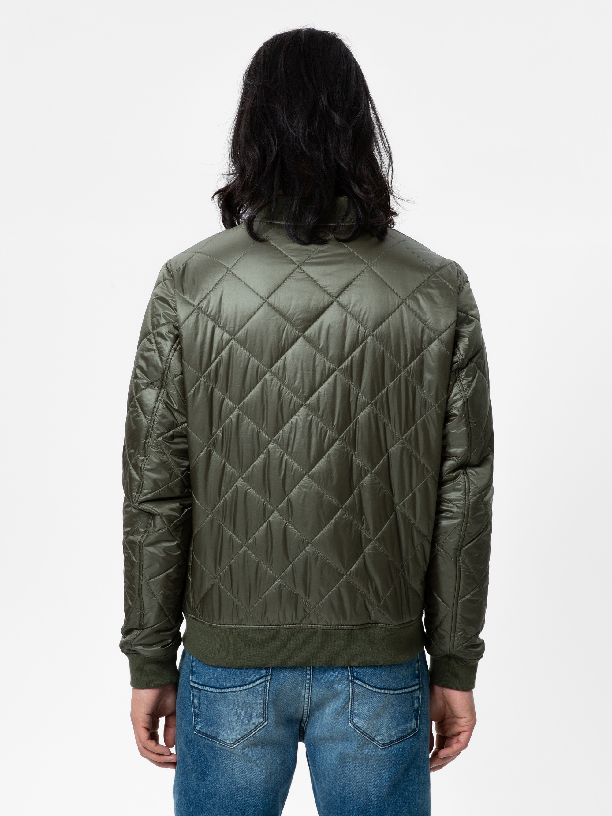 Modell Seal Steppjacke aus recyceltem Nylon