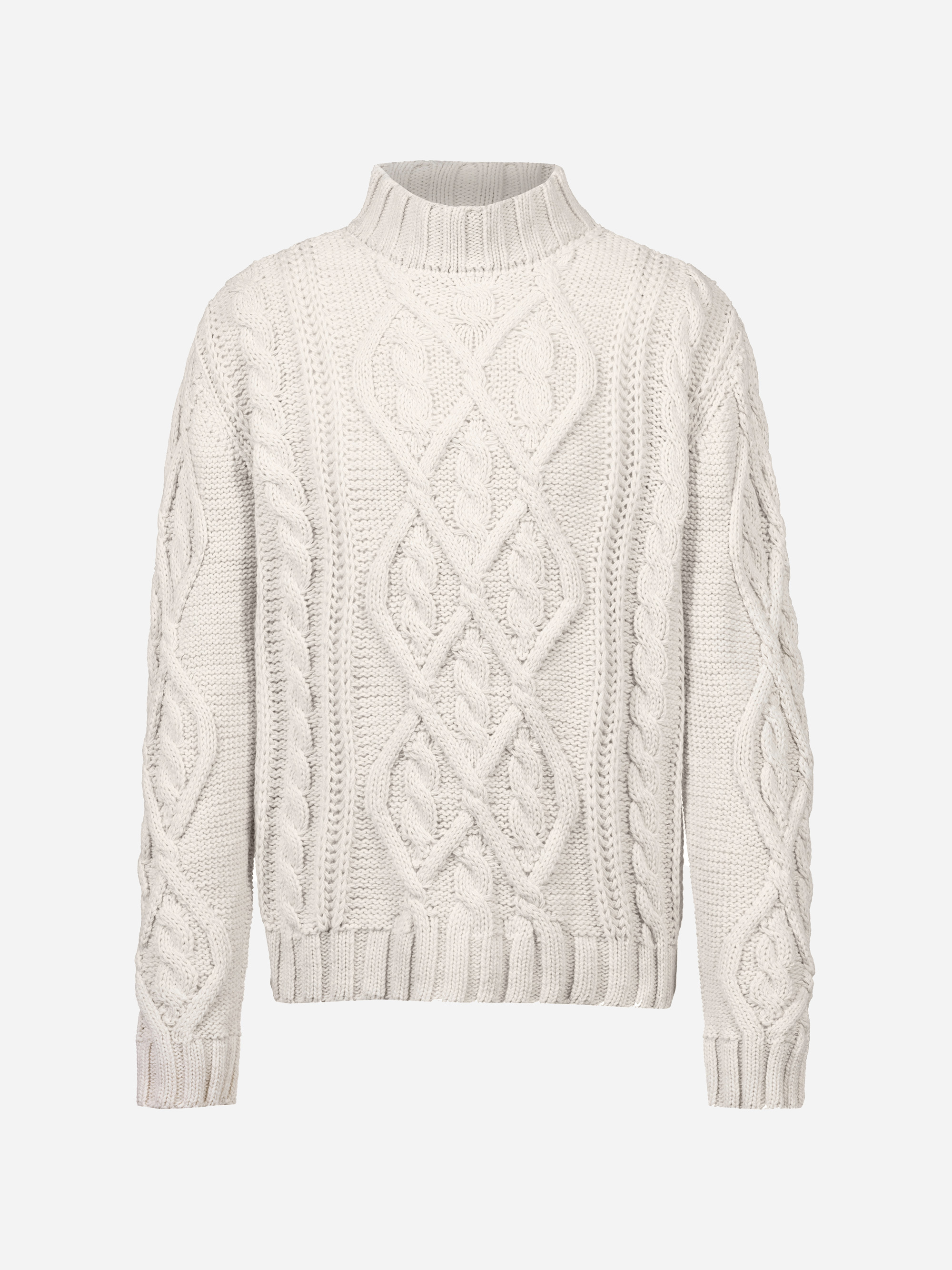 Modell Kyle Zopfpullover