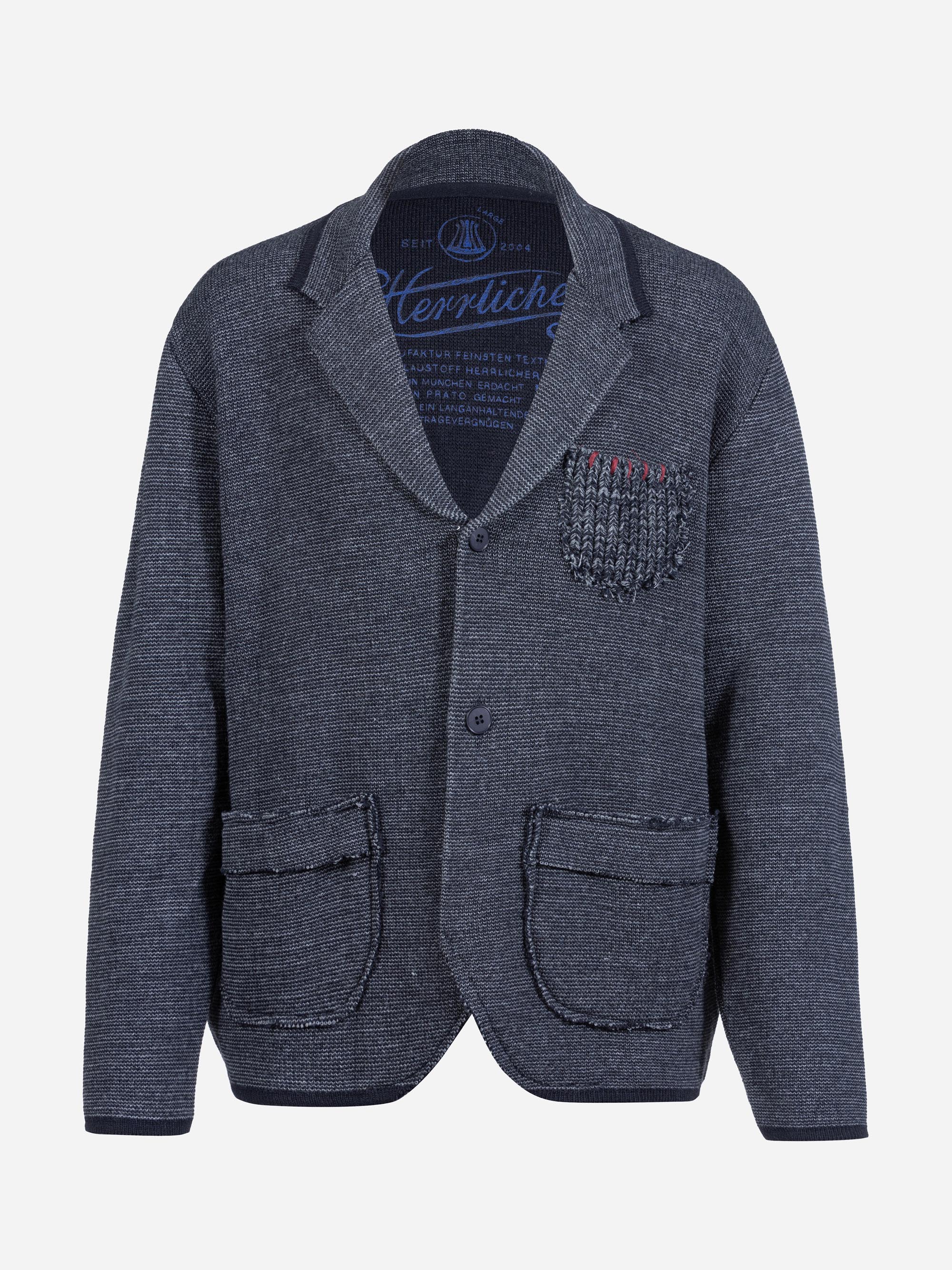 Modell  Vasil Jacke aus Strickjersey