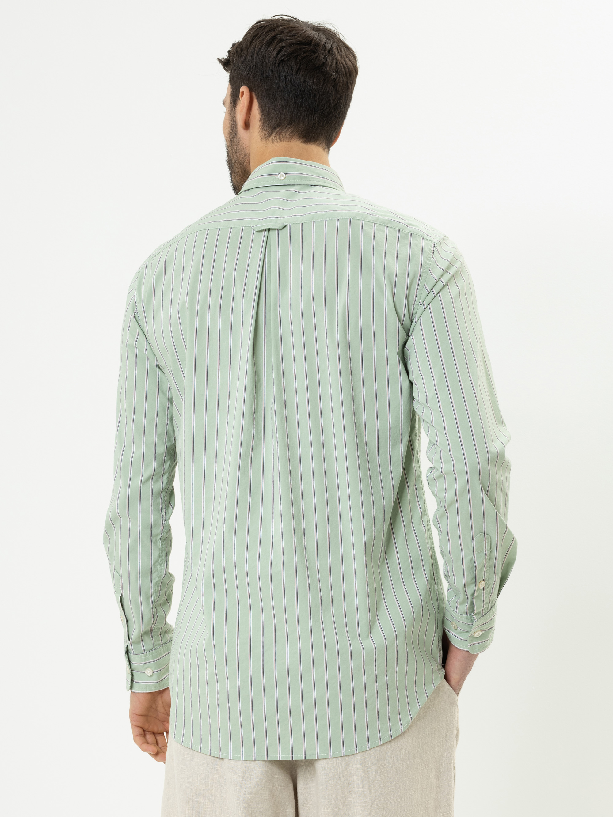 Modell Homer Oxford Hemd gestreift